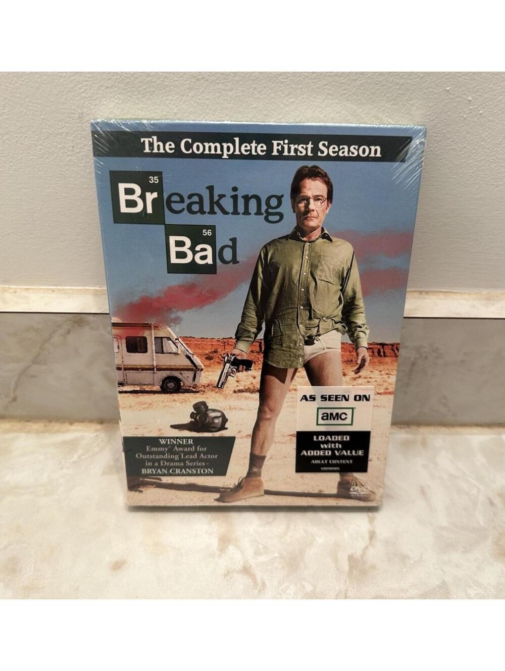Breaking Bad - Complete First Season 1 (DVD, 2009, 3 Disc Set) New SEALED